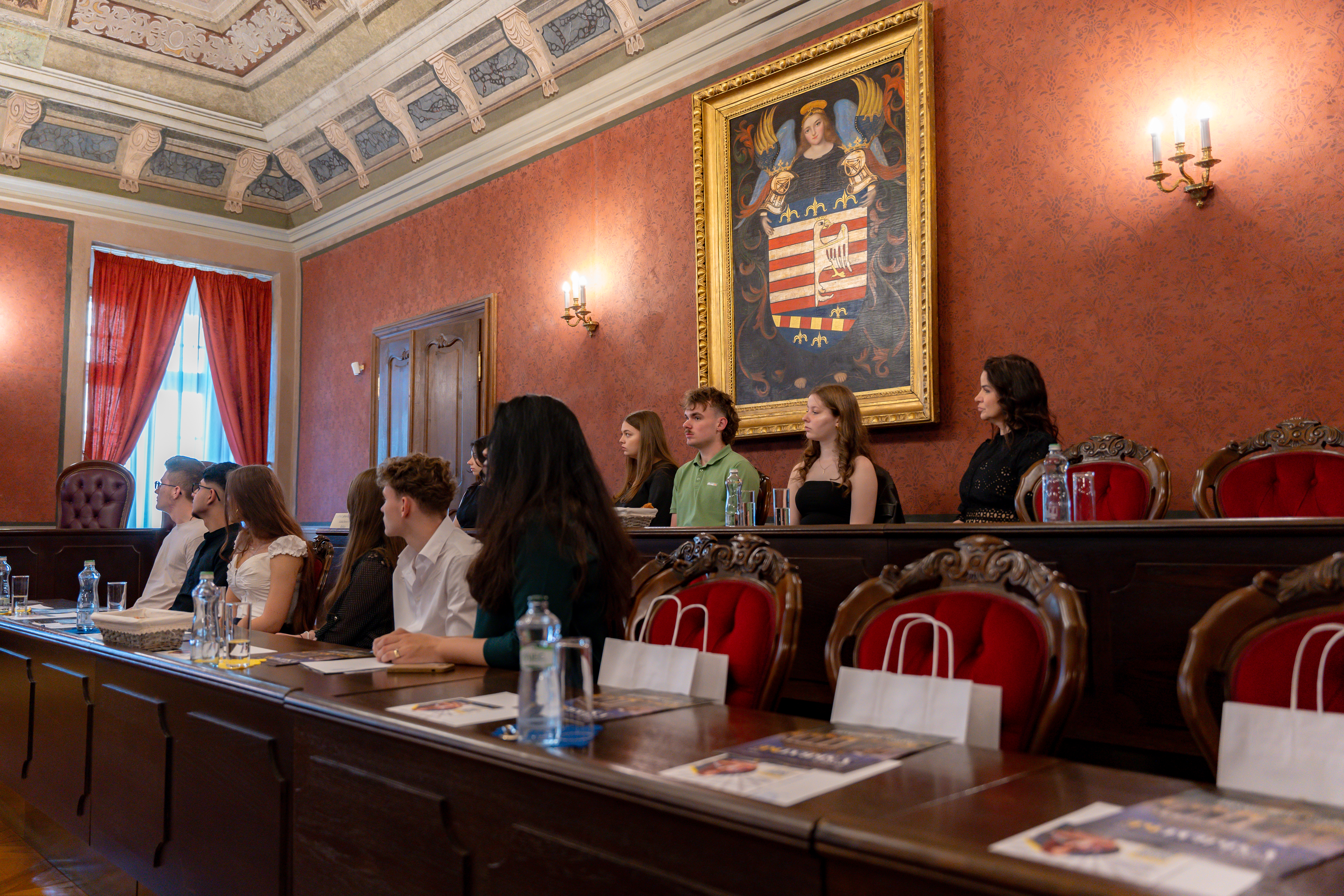 Prijatie studentov v Historickej radnici -2
